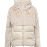 Piumino in nylon con pelliccia 25WBLDC02178 006646907 BLAUER 