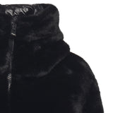 Piumino in nylon con pelliccia 25WBLDC02178 006646999 BLAUER 