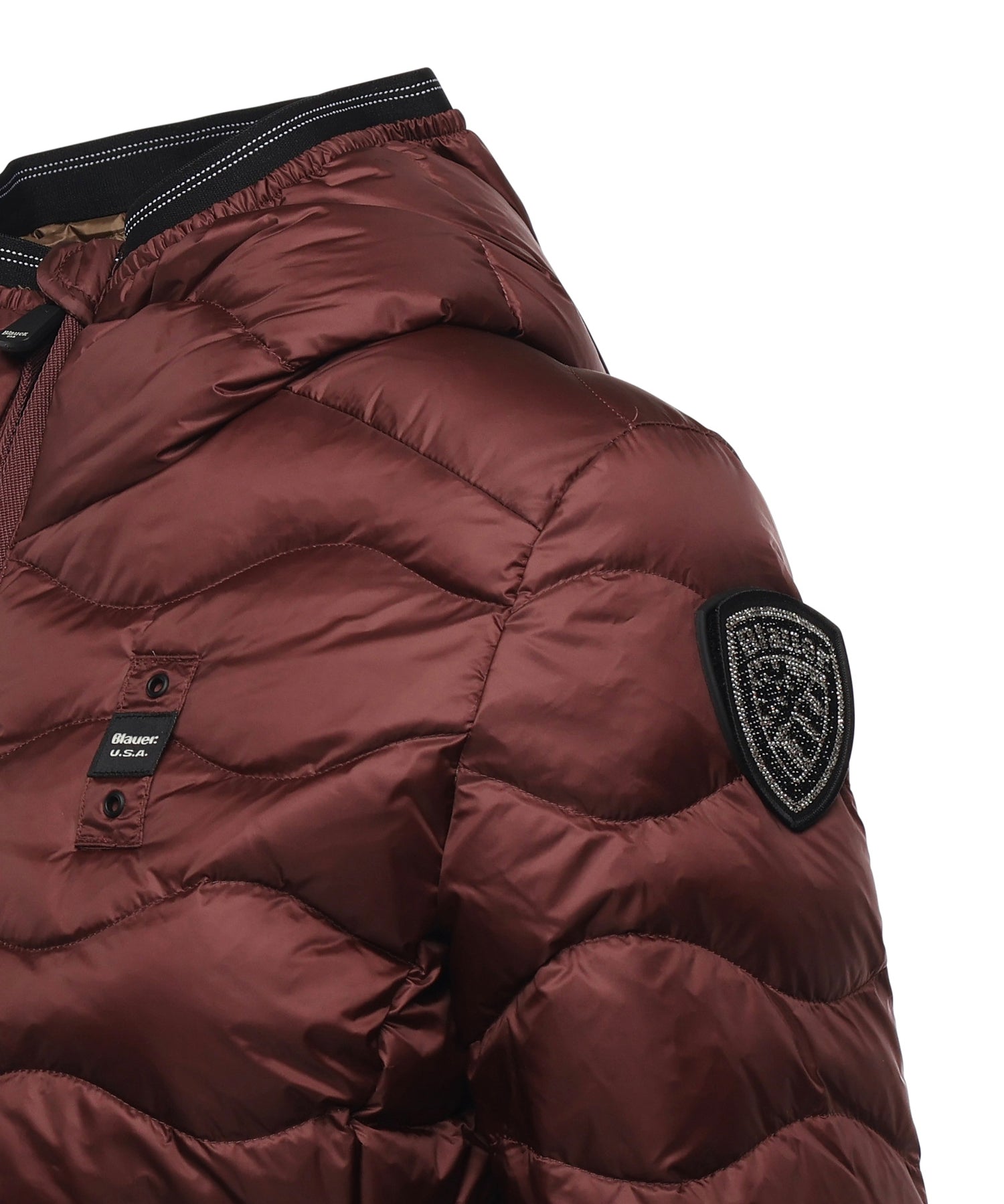 Piumino ad onde Camelia 25WBLDC03095 00604750ALT BLAUER 