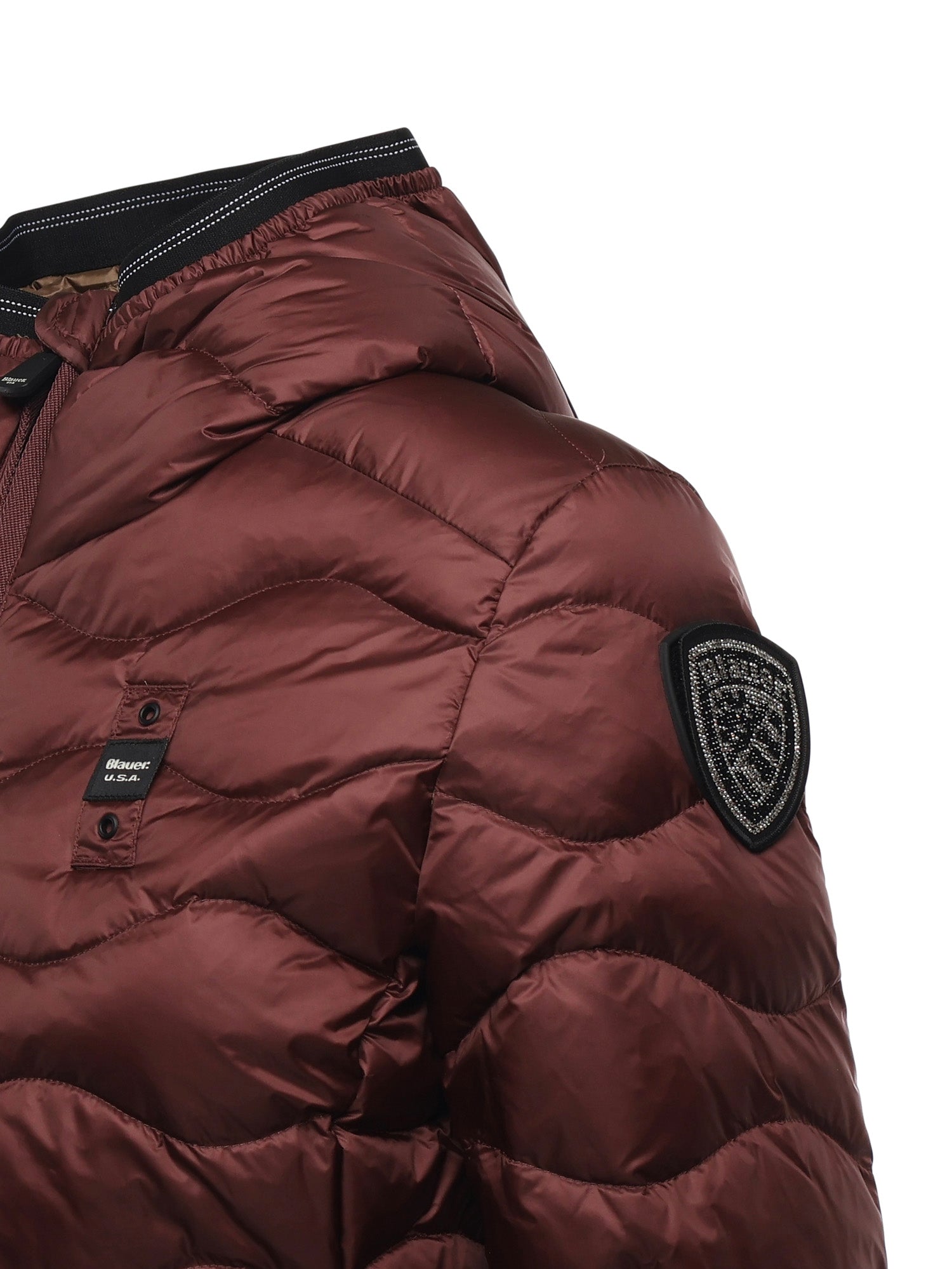 Piumino ad onde Camelia 25WBLDC03095 00604750ALT BLAUER 