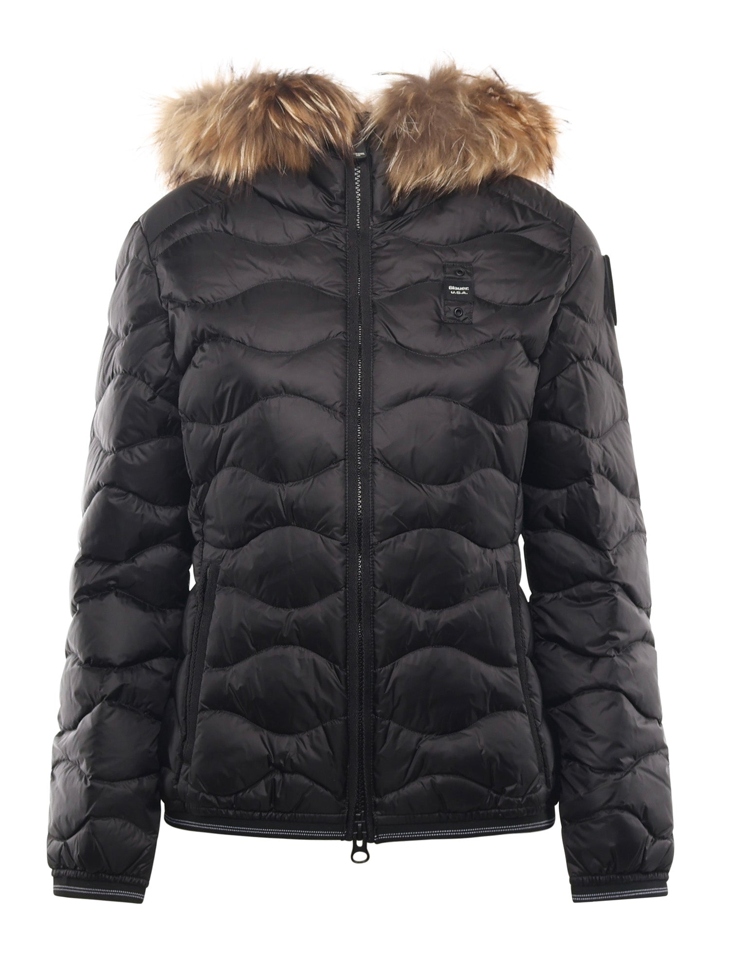 Piumino in pelliccia Aldie 25WBLDC03096 006047999EI BLAUER 