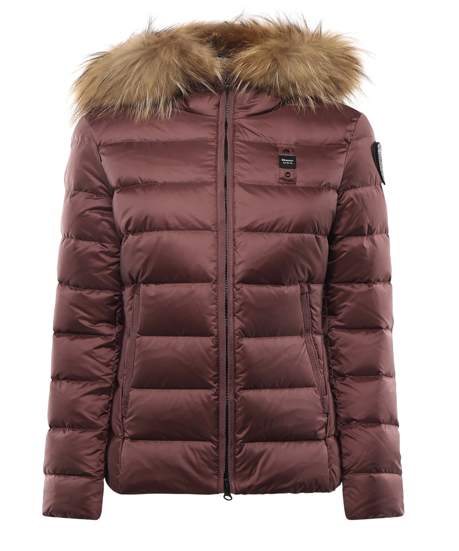 Piumino a righe Arcadia 25WBLDC03099 A0604750ALT BLAUER 