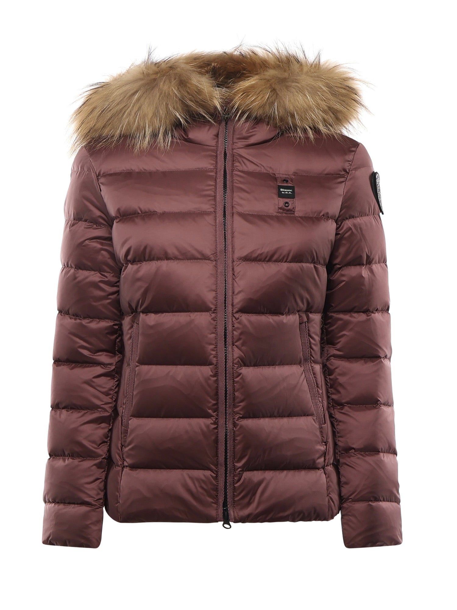 Piumino a righe Arcadia 25WBLDC03099 A0604750ALT BLAUER 