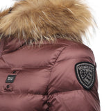 Piumino a righe Arcadia 25WBLDC03099 A0604750ALT BLAUER 