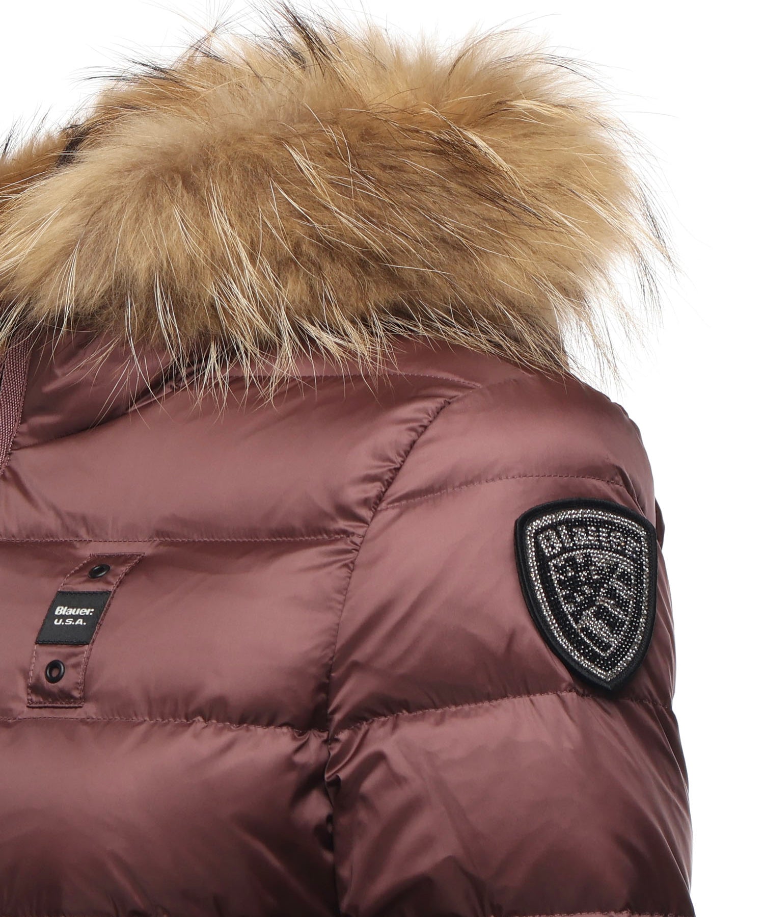 Piumino a righe Arcadia 25WBLDC03099 A0604750ALT BLAUER 