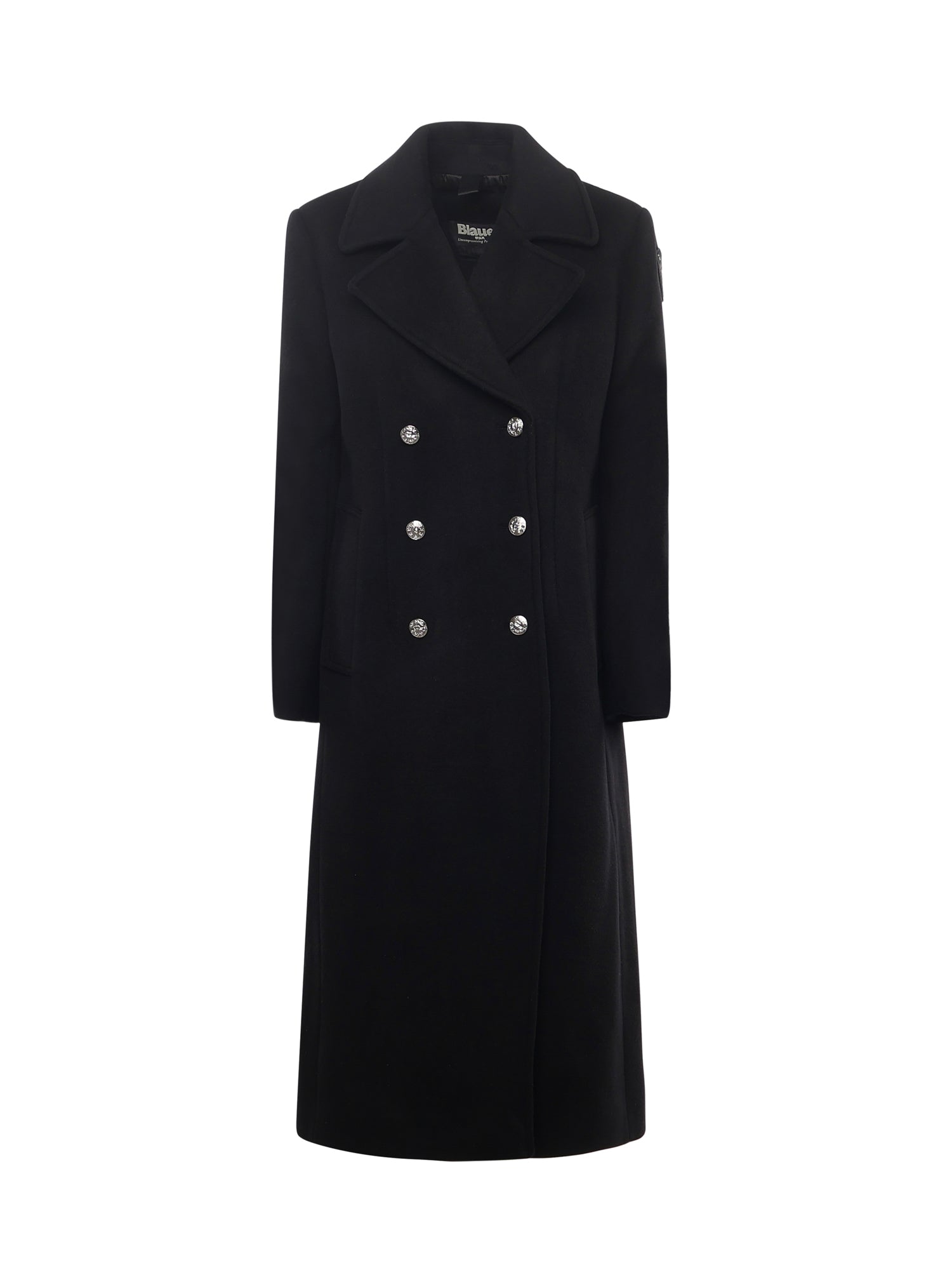 Cappotto doppiopetto Charlotte in lana 25WBLDK01375 007378999 BLAUER 