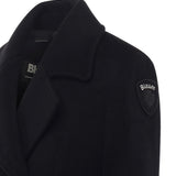 Cappotto doppiopetto Charlotte in lana 25WBLDK01375 007378999 BLAUER 