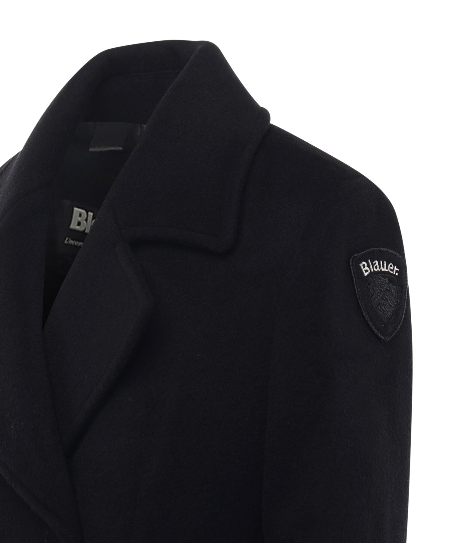 Cappotto doppiopetto Charlotte in lana 25WBLDK01375 007378999 BLAUER 