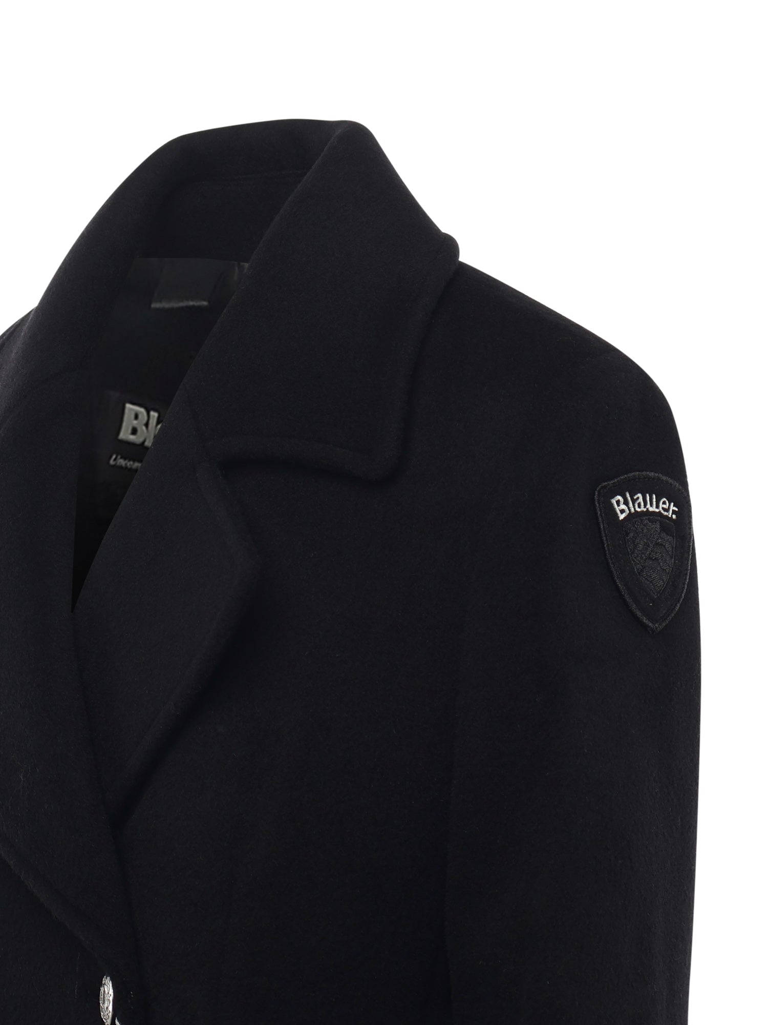 Cappotto doppiopetto Charlotte in lana 25WBLDK01375 007378999 BLAUER 