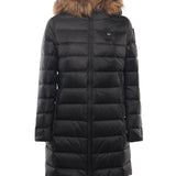 Piumino lungo con pelliccia Kristin 25WBLDK03103 006047999EI BLAUER 