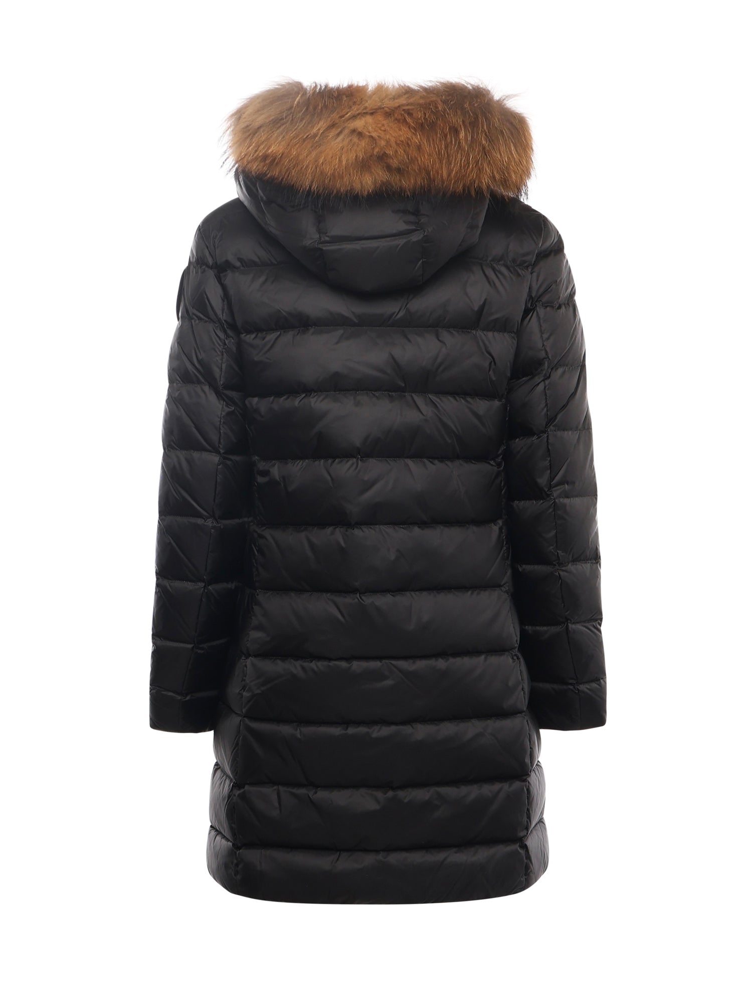 Piumino lungo con pelliccia Kristin 25WBLDK03103 006047999EI BLAUER 