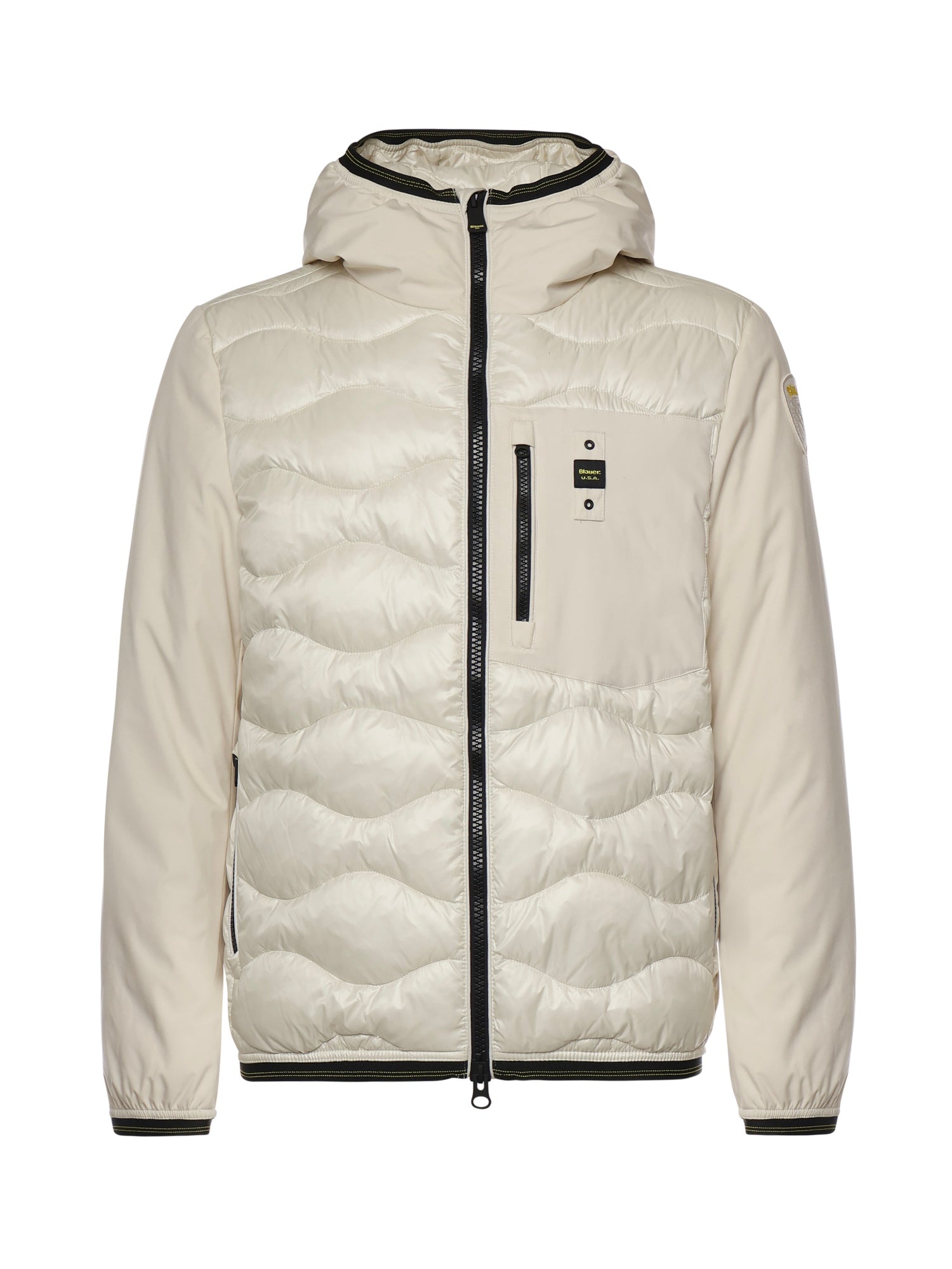 Piumino imbottito con logo 25WBLUC08078 006355129 BLAUER 