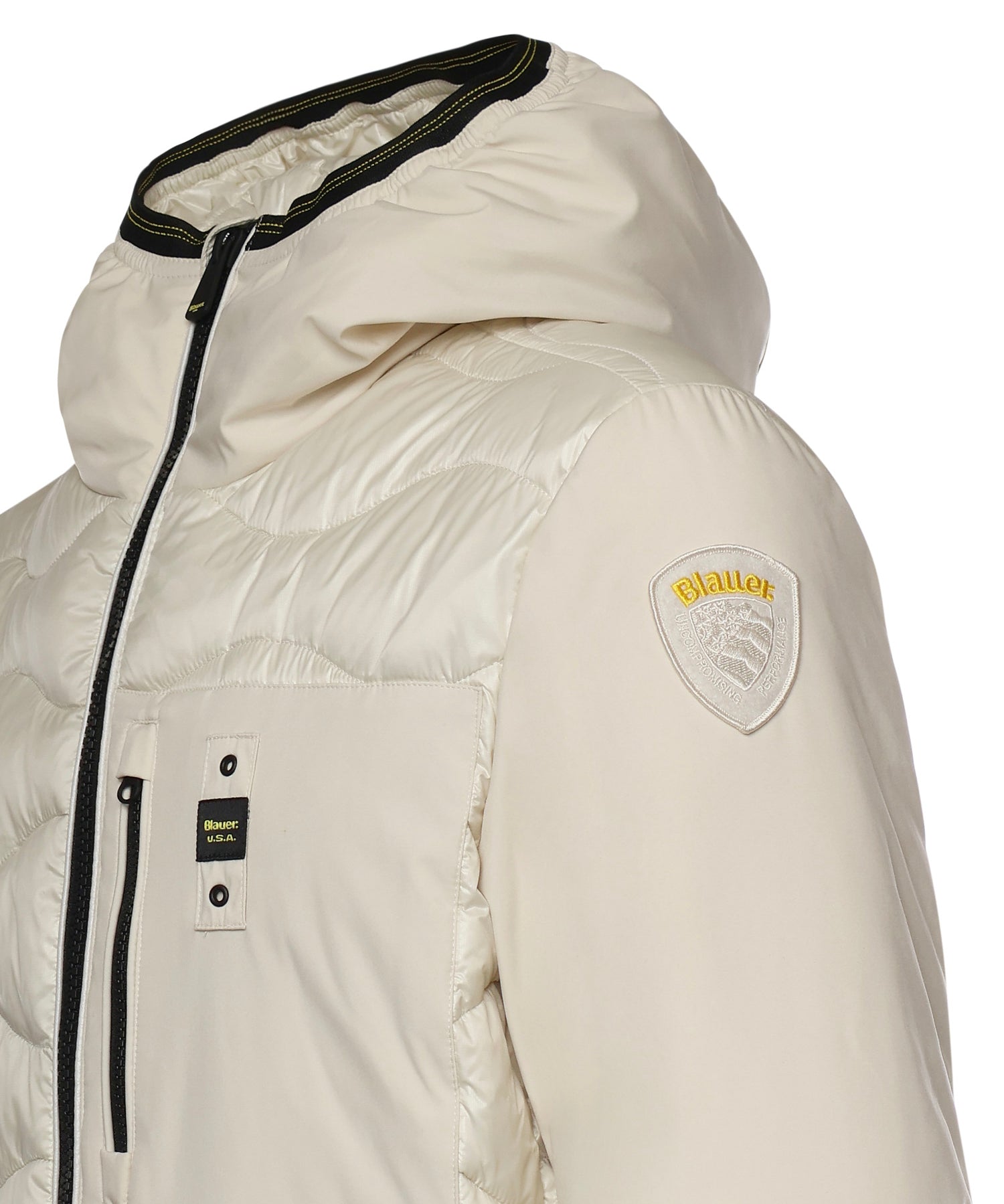 Piumino imbottito con logo 25WBLUC08078 006355129 BLAUER 