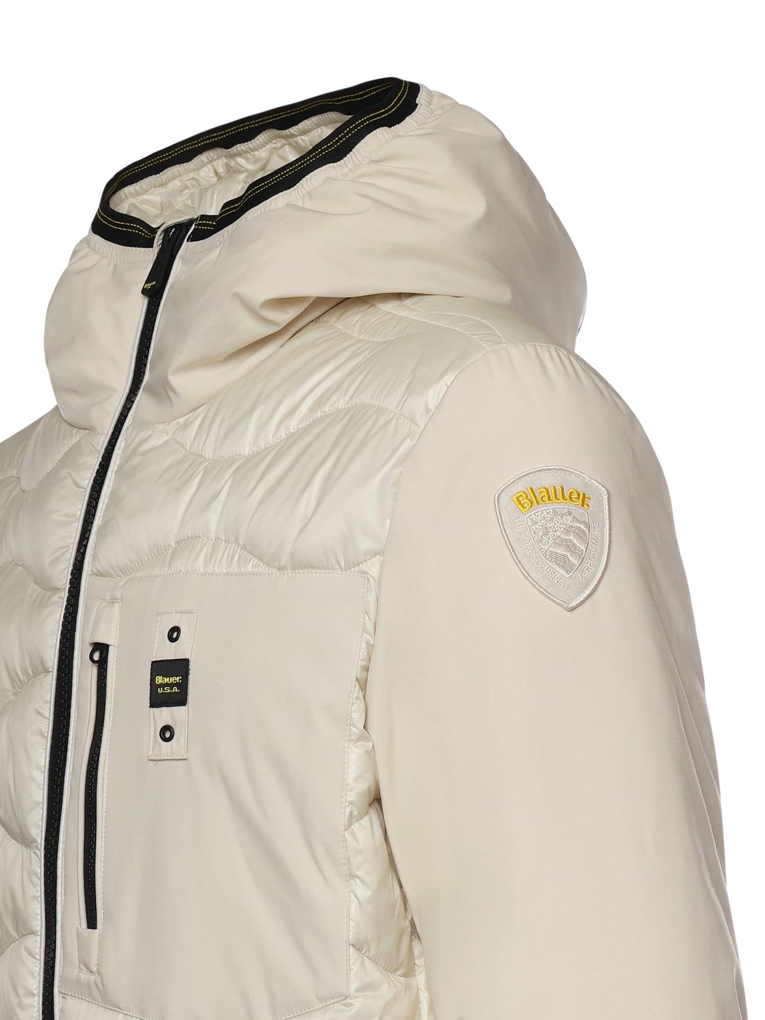Piumino imbottito con logo 25WBLUC08078 006355129 BLAUER 