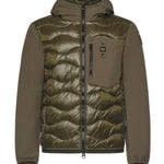Piumino imbottito con logo<BR/> 25WBLUC08078 006355670 BLAUER 