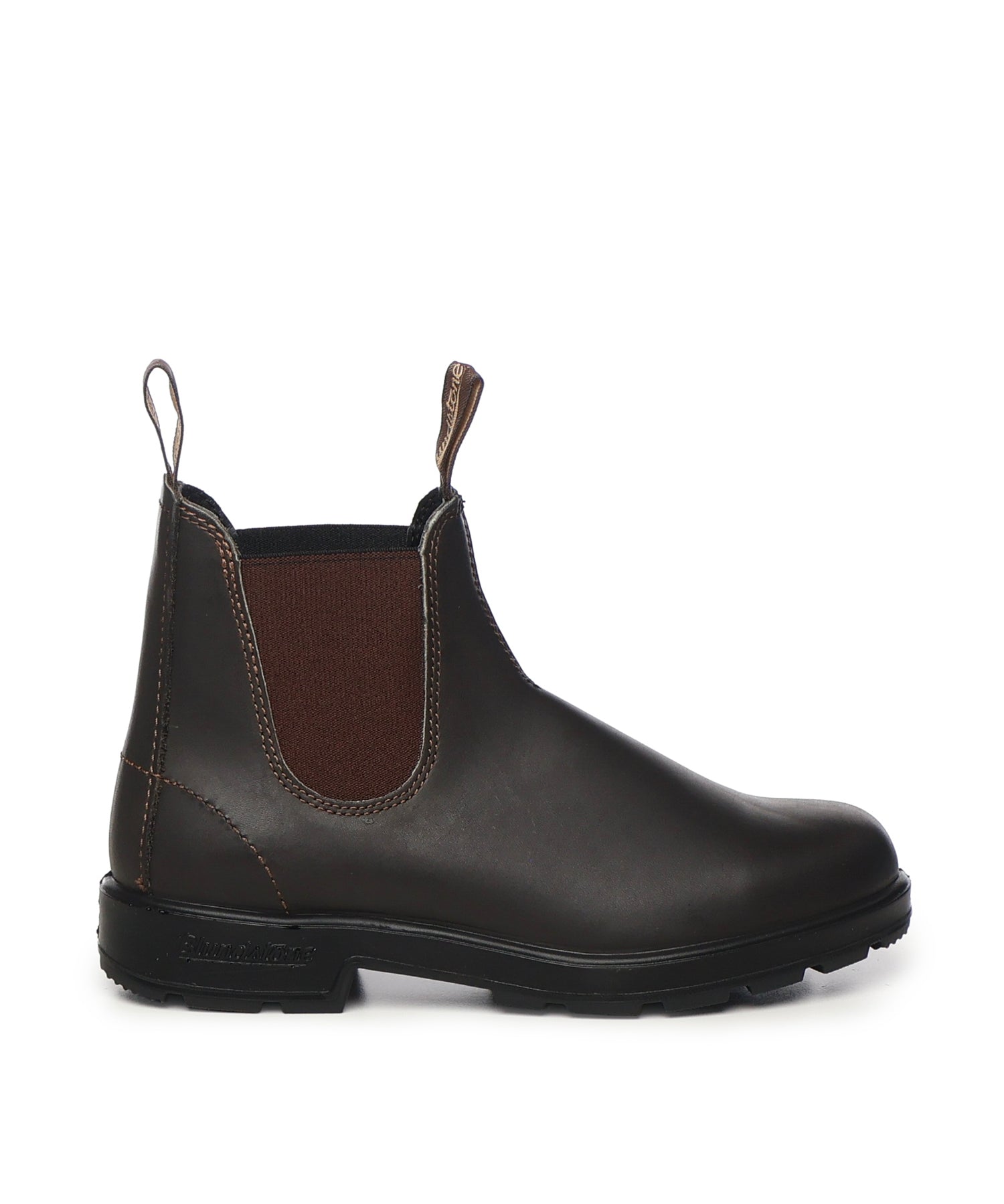 Chelsea boots in pelle<BR/> 500 BROWN BLUNDSTONE 