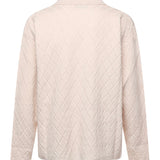 Polo a rombi in maglia KN007 BEI BONSAI 