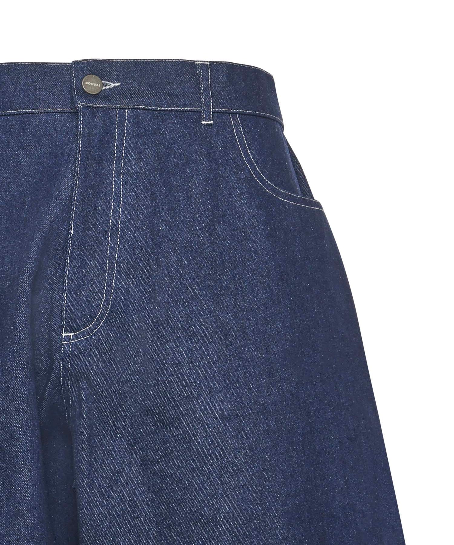 Jeans "Super loose" in denim PJ001003 BLU BONSAI 