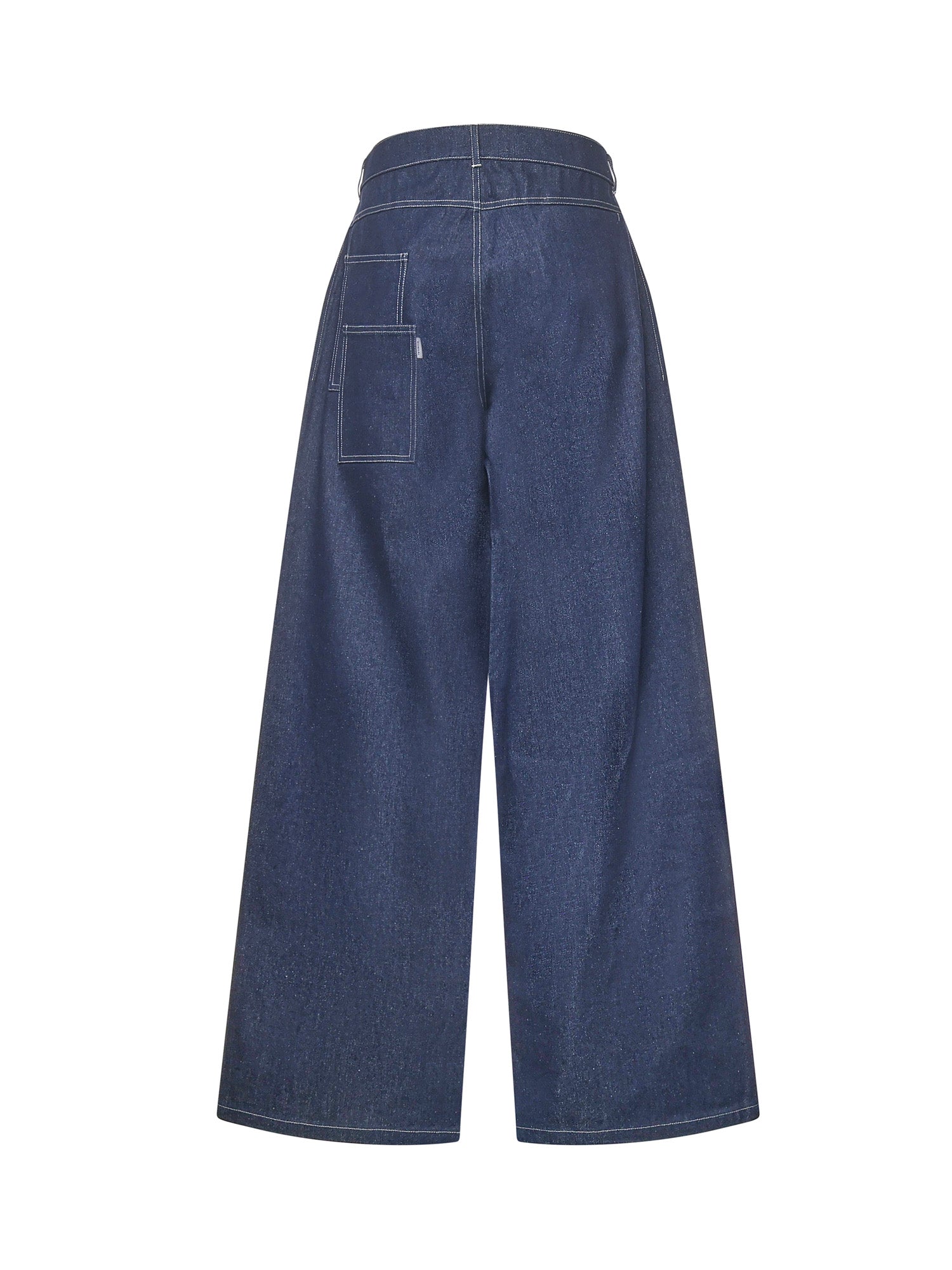 Jeans "Super loose" in denim PJ001003 BLU BONSAI 
