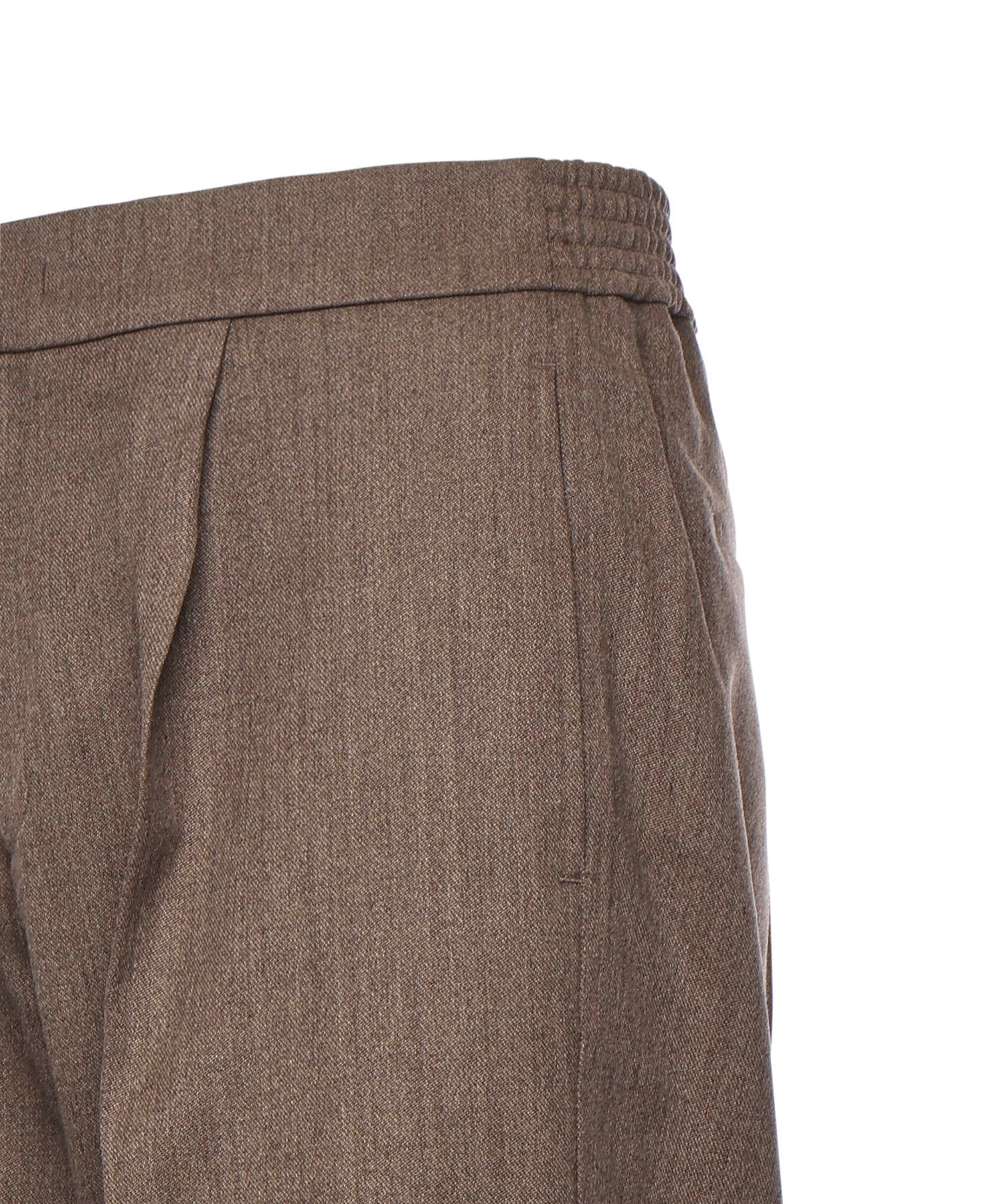 Pantaloni in misto lana con pinces PT005V2 BRW BONSAI 
