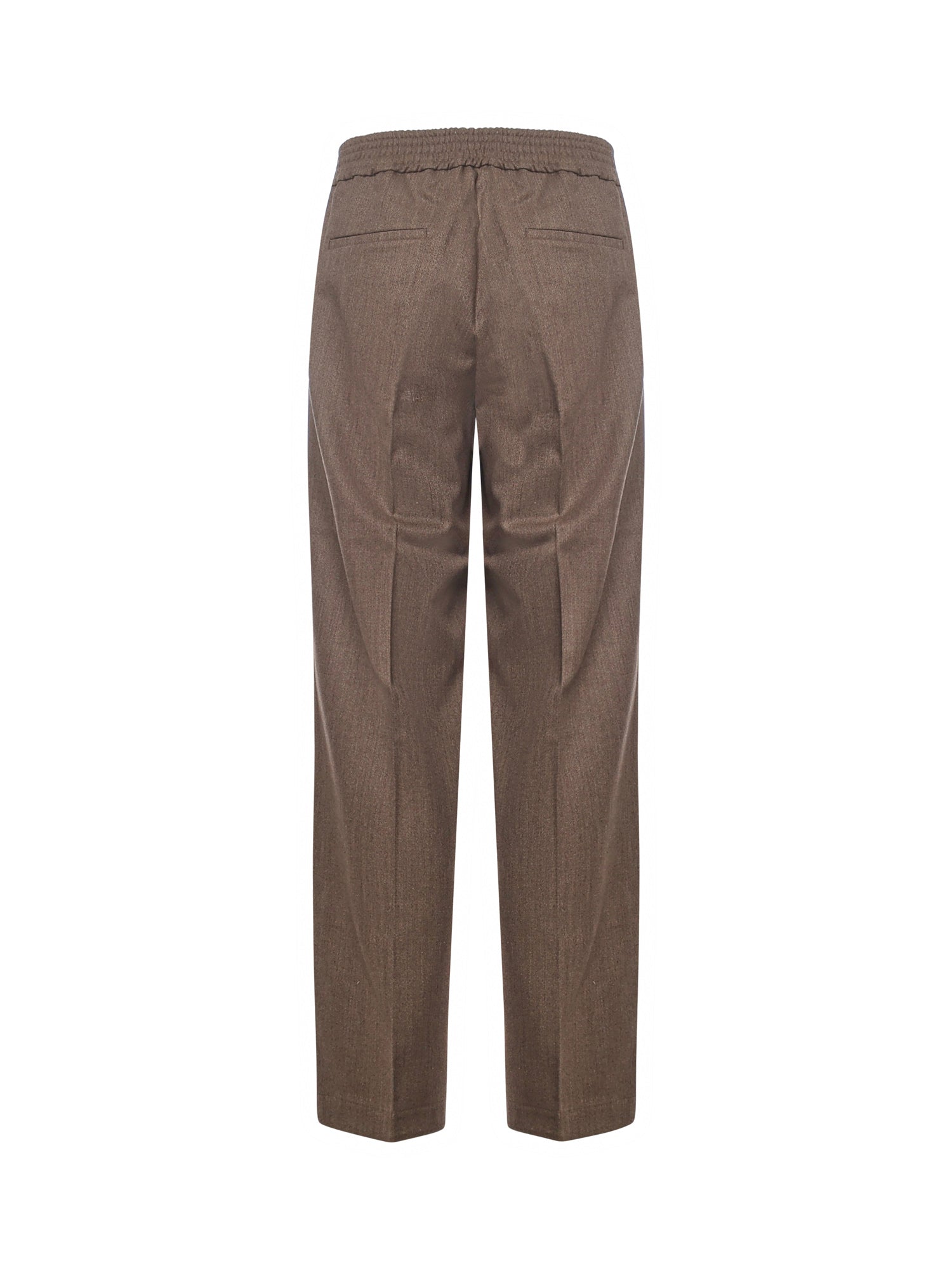 Pantaloni in misto lana con pinces PT005V2 BRW BONSAI 