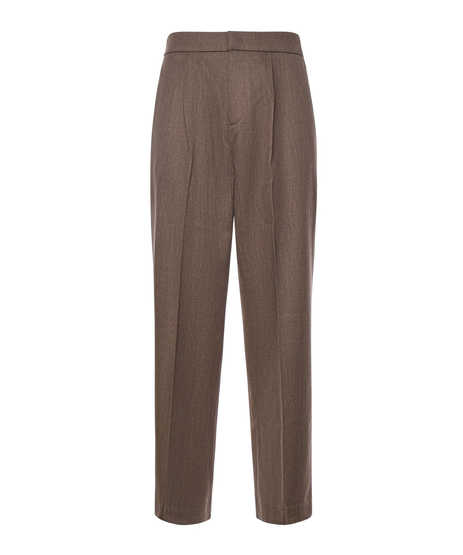 Pantaloni in misto lana con pinces PT005V2 BRW BONSAI 