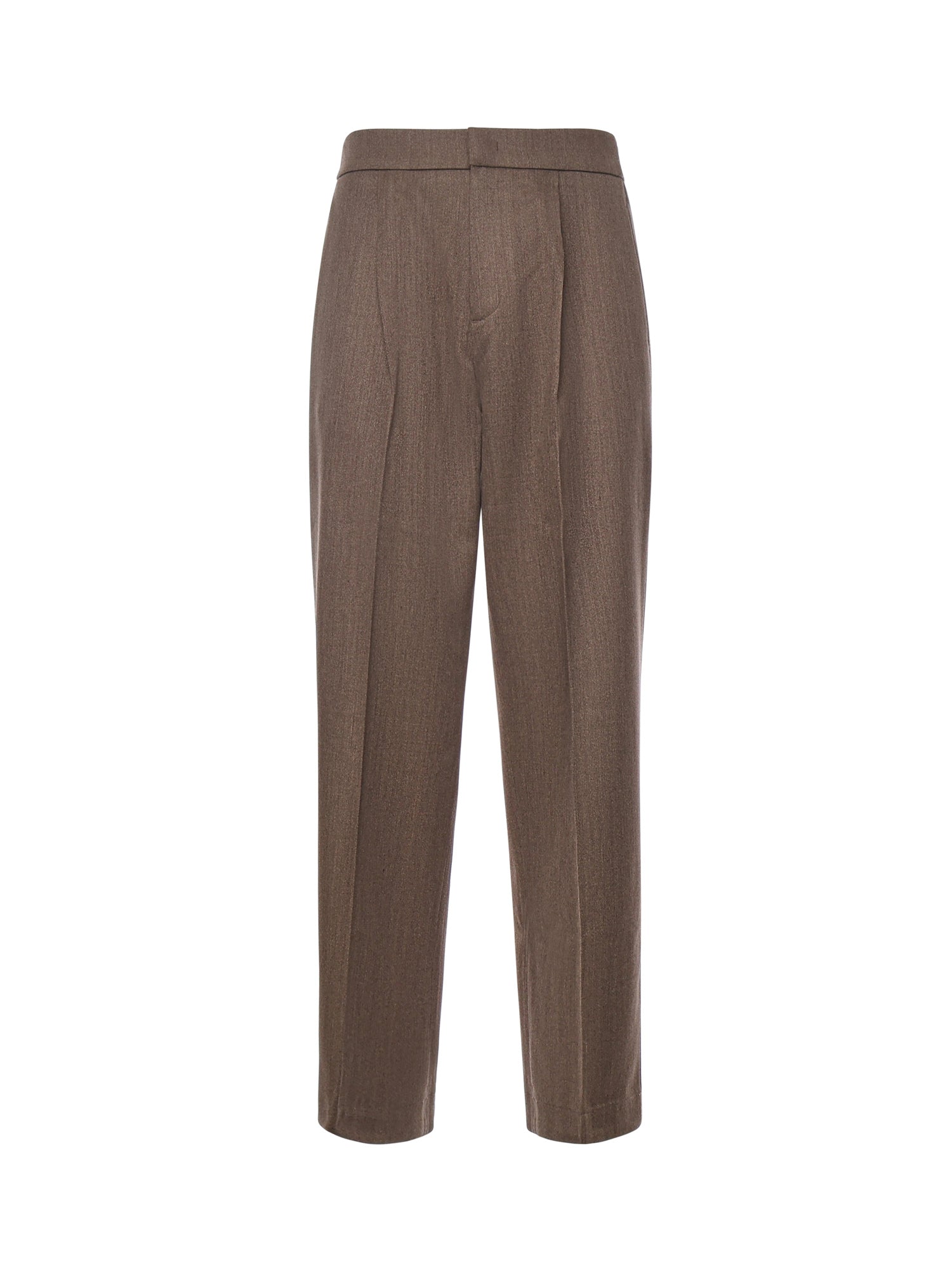 Pantaloni in misto lana con pinces PT005V2 BRW BONSAI 