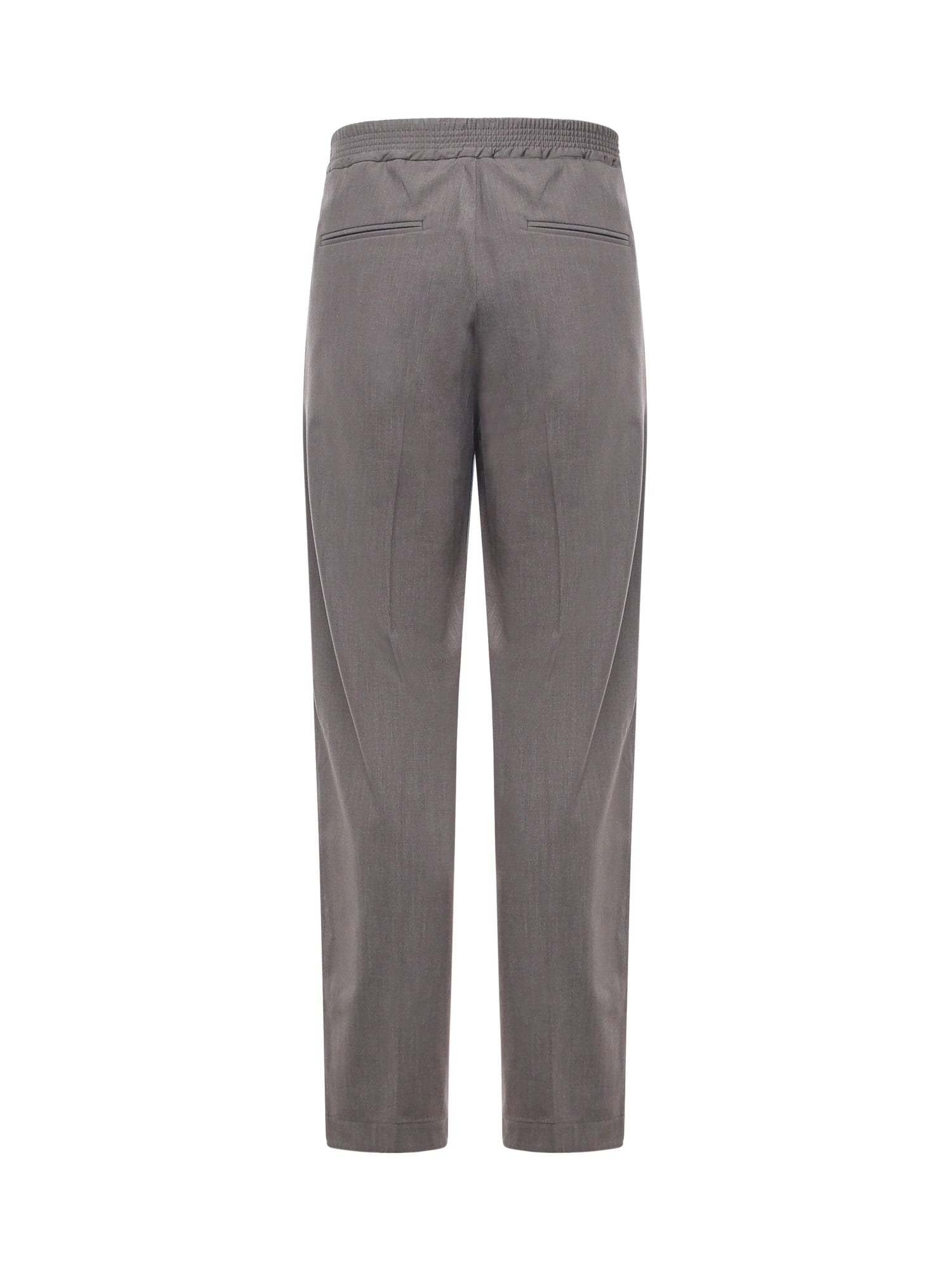 Pantaloni loose con pinces PT005V4 GRY BONSAI 