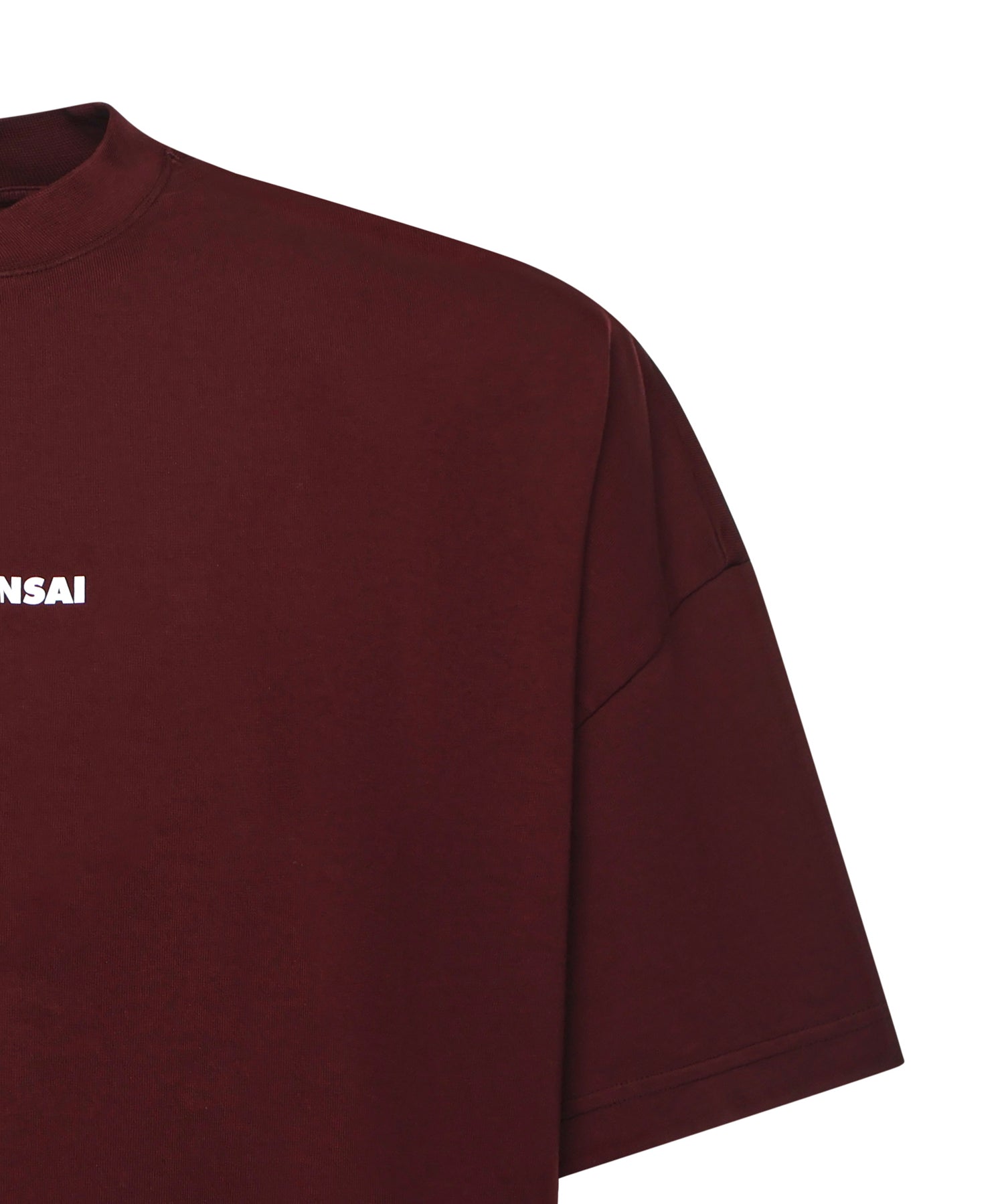 T-shirt in cotone con logo TS001001 RED BONSAI 