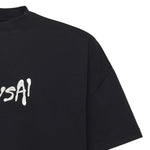 T-shirt in cotone con logo TS002002 BLK BONSAI 