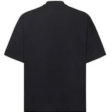 T-shirt in cotone con logo TS002002 BLK BONSAI 