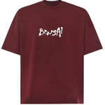 T-shirt in cotone con logo TS002002 RED BONSAI 
