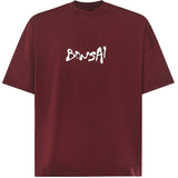 T-shirt in cotone con logo TS002002 RED BONSAI 
