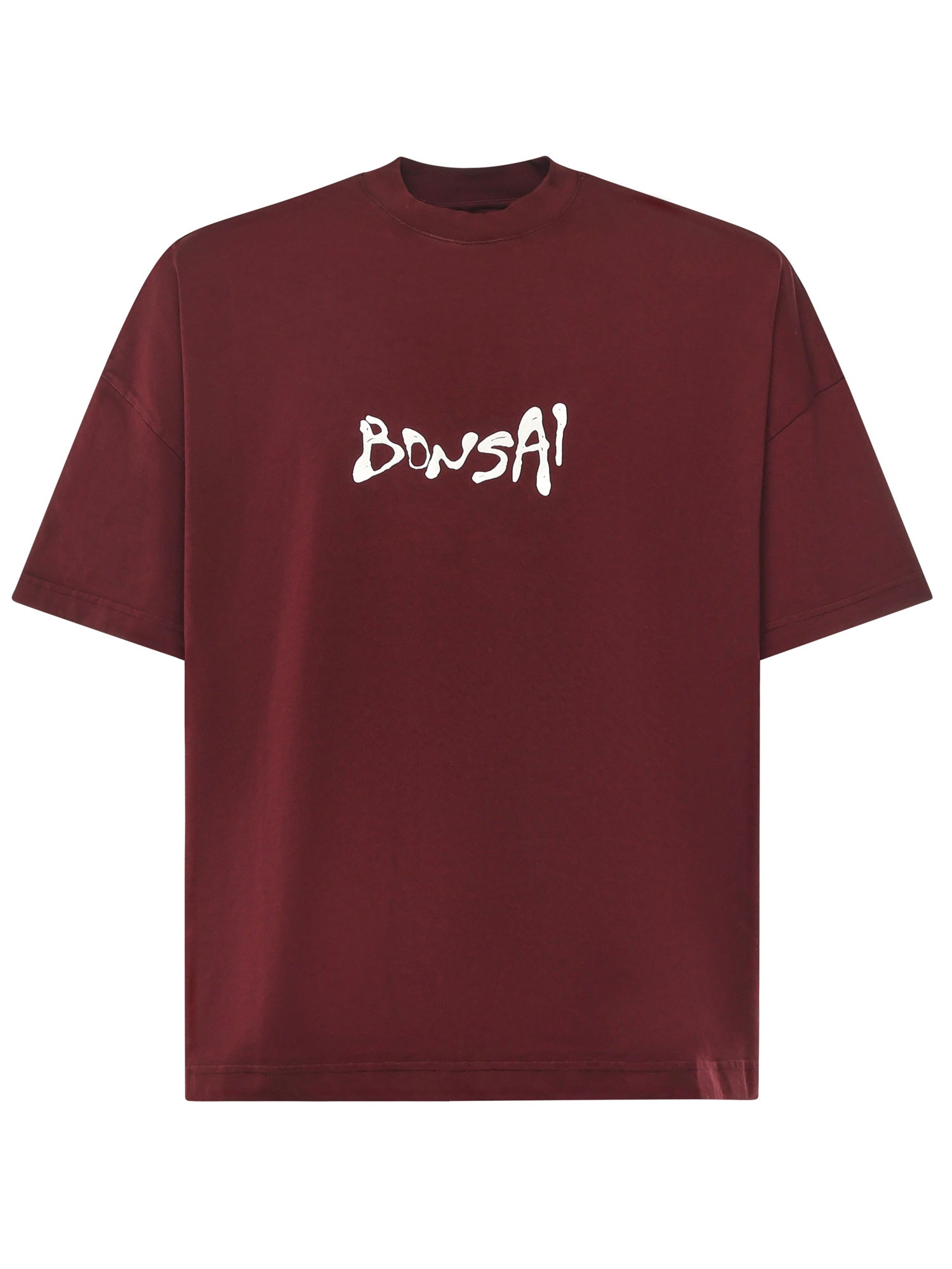 T-shirt in cotone con logo TS002002 RED BONSAI 