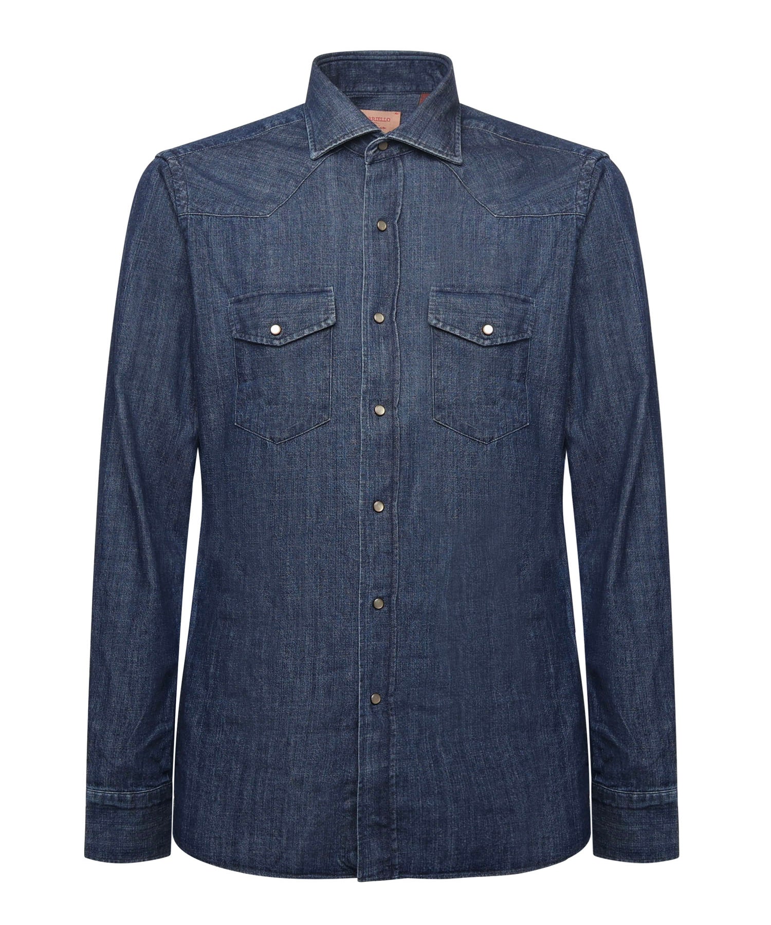 Camicia in denim di cotone 13050 1 BORRIELLO NAPOLI 