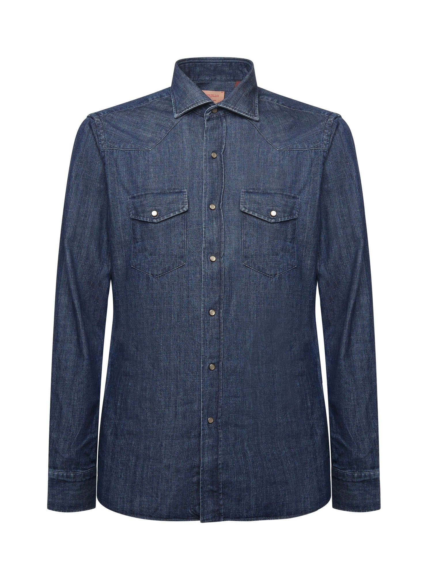 Camicia in denim di cotone 13050 1 BORRIELLO NAPOLI 
