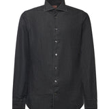 Camicia in denim di cotone 17047 5 BORRIELLO NAPOLI 