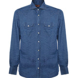 Camicia in denim 21064 SAMPLE BORRIELLO NAPOLI 