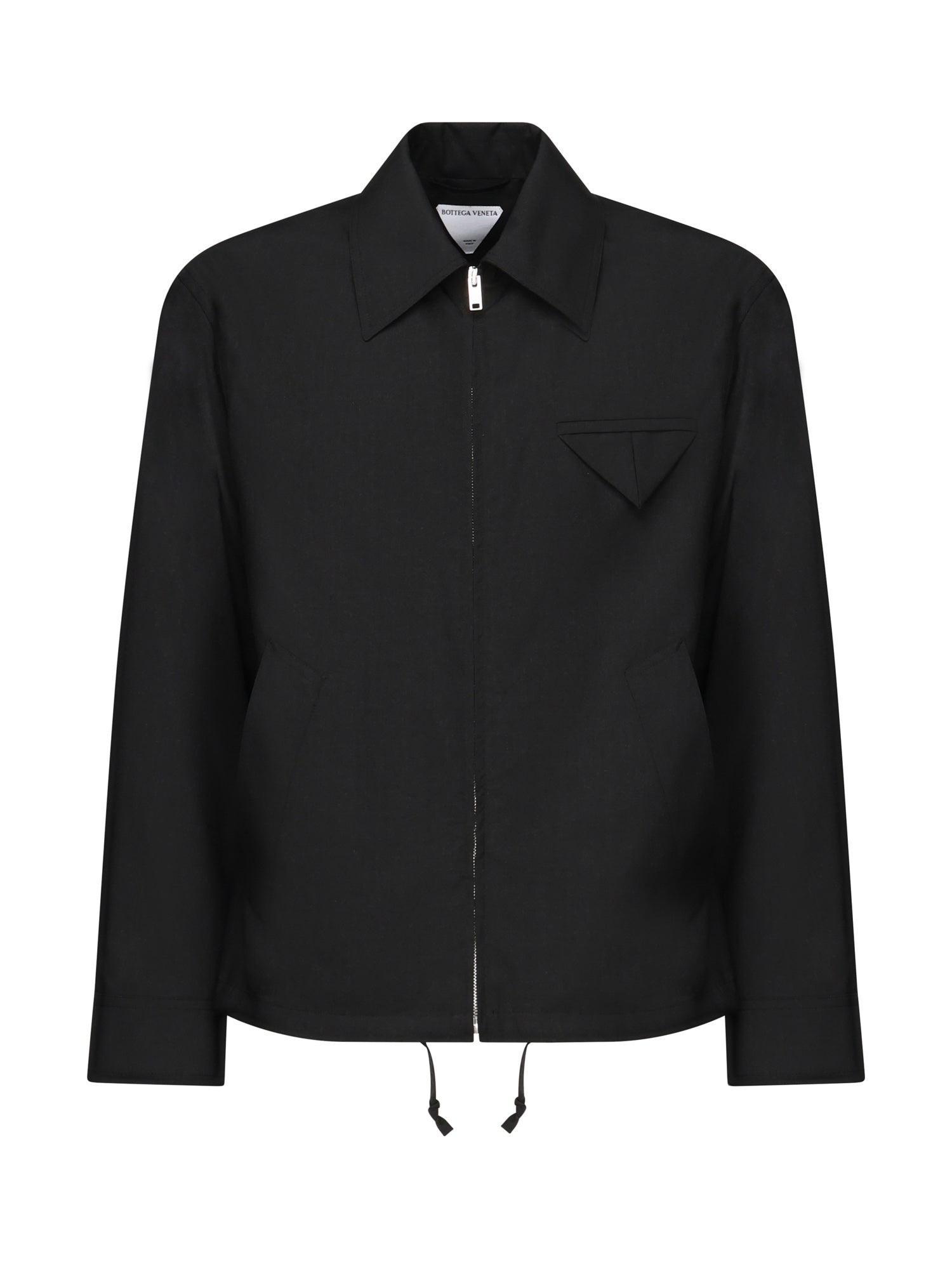Giacca stile kimono in lana sottile<BR/> 833836 V4XP01307 BOTTEGA VENETA 