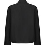 Giacca stile kimono in lana sottile<BR/> 833836 V4XP01307 BOTTEGA VENETA 