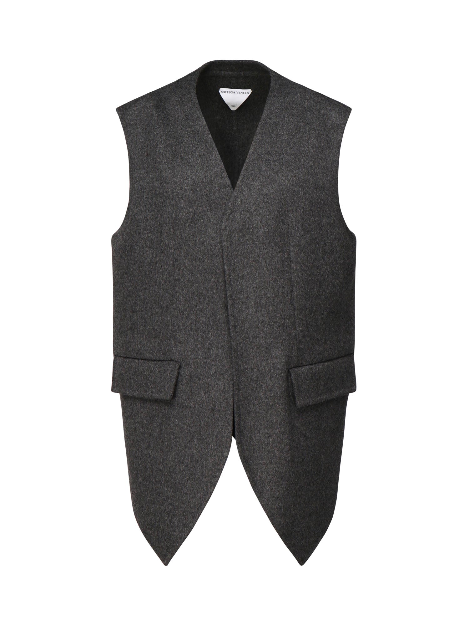 Gilet in lana double face 835294 V4CB01307 BOTTEGA VENETA 