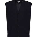 Gilet in lana a coste 835333 V5L704140 BOTTEGA VENETA 