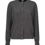 Cardigan in lana a coste 835337 V5L701370 BOTTEGA VENETA 