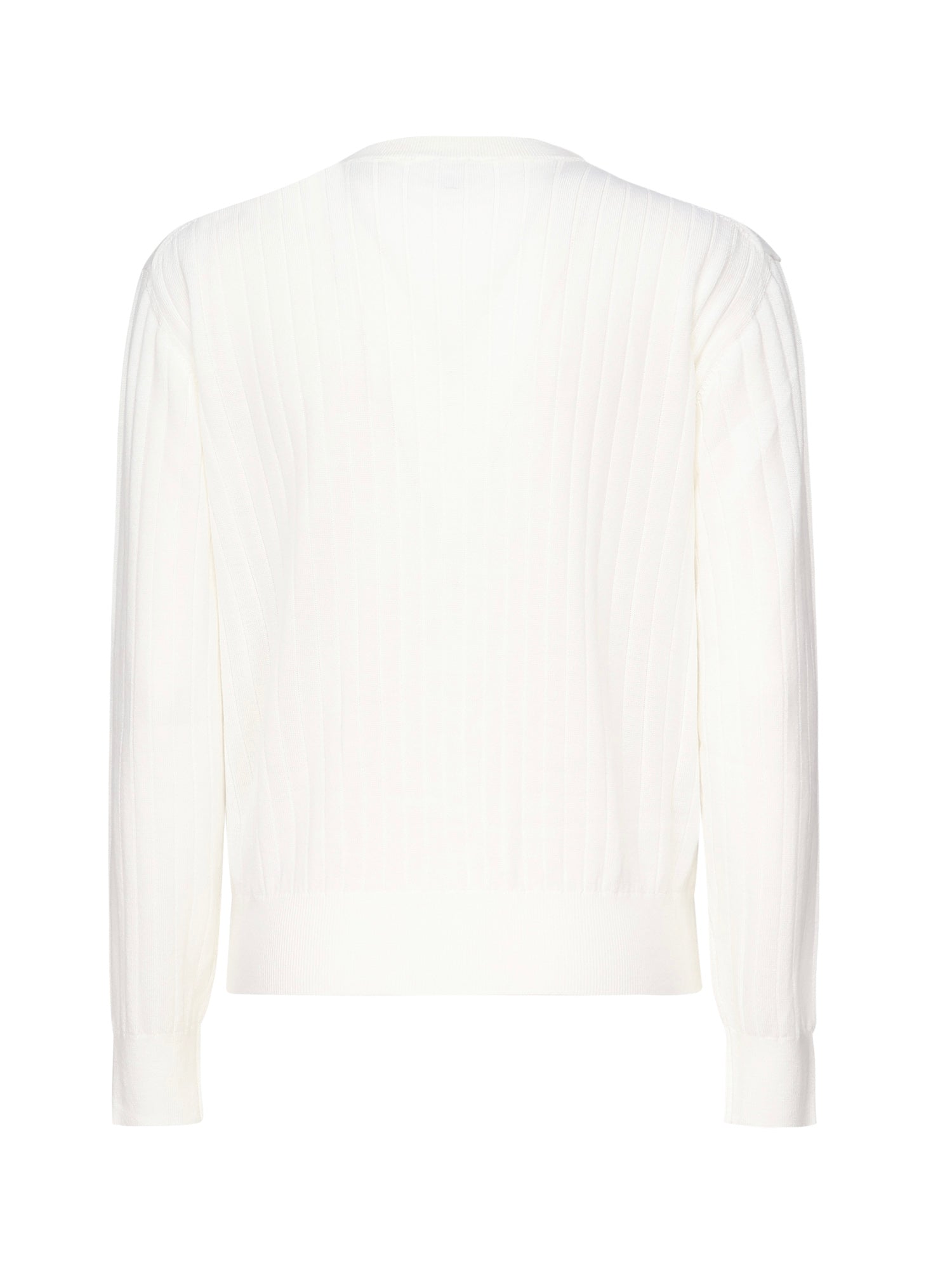 Cardigan in lana a coste 835337 V5L709071 BOTTEGA VENETA 