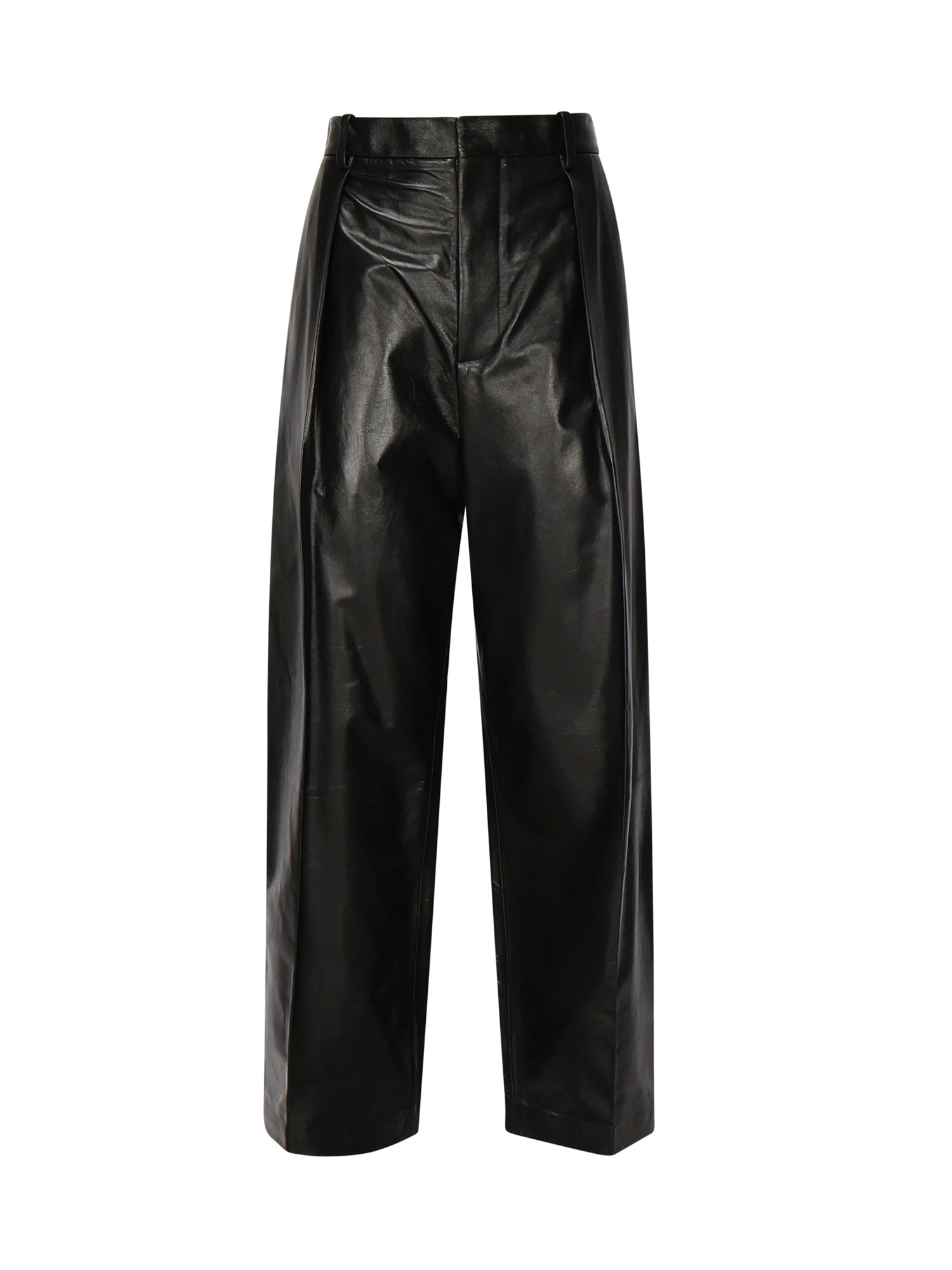 Pantaloni in pelle<BR/> 837502 V5BV01000 BOTTEGA VENETA 