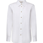 Camicia in popeline di cotone 838420 V2H209000 BOTTEGA VENETA 