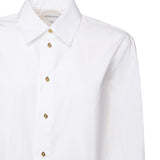 Camicia in popeline di cotone 838420 V2H209000 BOTTEGA VENETA 