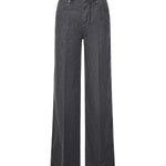 Jeans a palazzo in denim 841027 V5SO01003 BOTTEGA VENETA 
