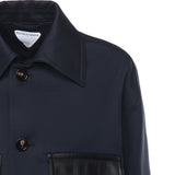 Giacca in lana e cotone 841453 V5P404246 BOTTEGA VENETA 