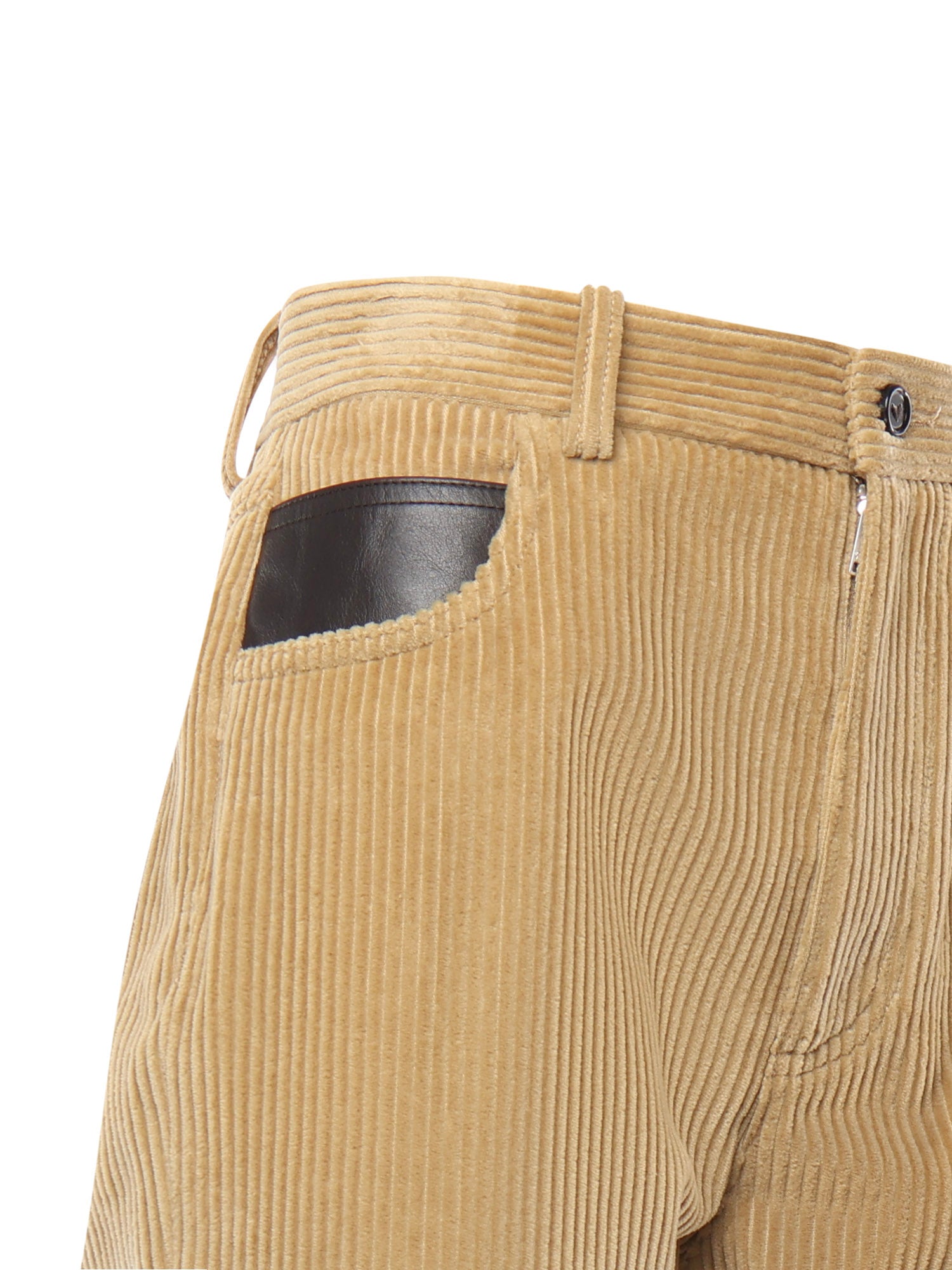 Pantaloni in velluto di cotone a coste 845554 V4CY01434 BOTTEGA VENETA 